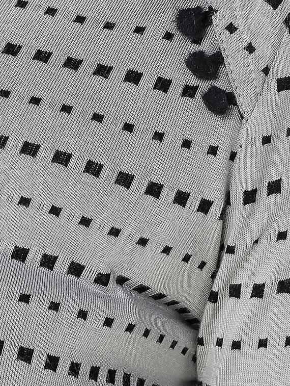 overlap back bell sleeved top - 15903263 - Zoom Image - 5