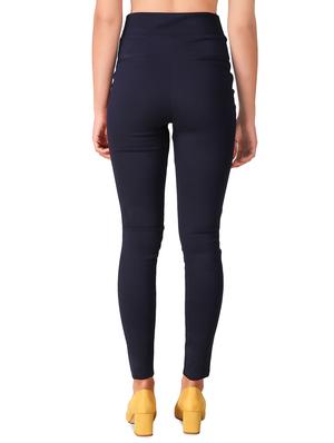 zipper detail high rise jegging - 15903295 - Standard Image - 3