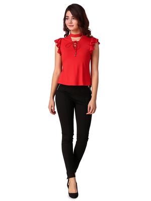 zipper detail high rise jegging - 15903296 - Standard Image - 4