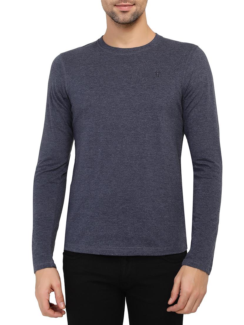 blue cotton t-shirt - 15903340 - Zoom Image - 1