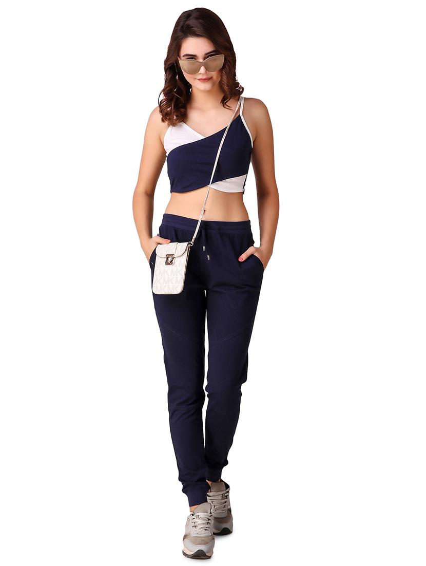 drawstring waist solid jogger - 15903373 - Zoom Image - 4