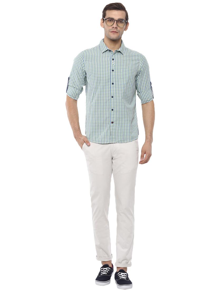 white cotton chinos - 15903849 - Zoom Image - 4