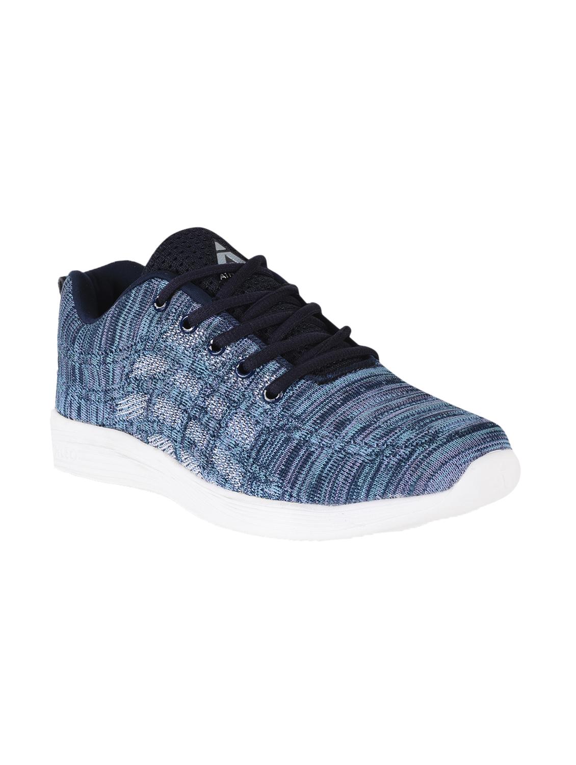 blue lace-up sports shoes - 15903972 - Zoom Image - 1