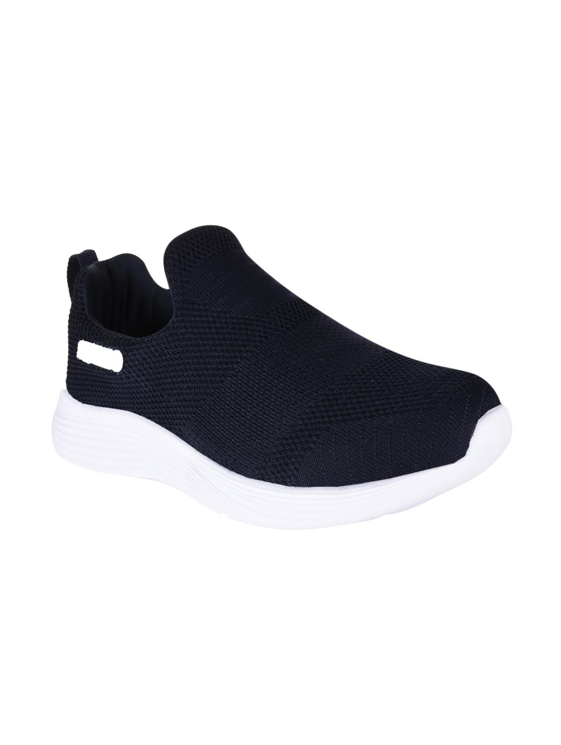 navy Fabric slip on sport shoes - 15903982 - Zoom Image - 1