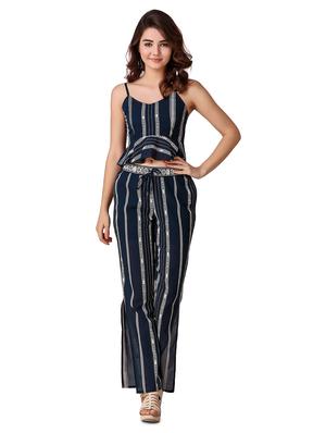 drawstring waist side slit trouser - 15904071 - Standard Image - 4