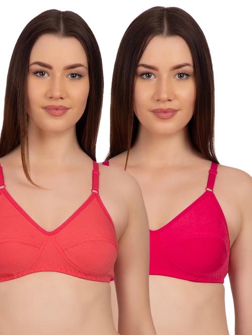 set of 2 solid t-shirt bras - 15904327 - Standard Image - 1