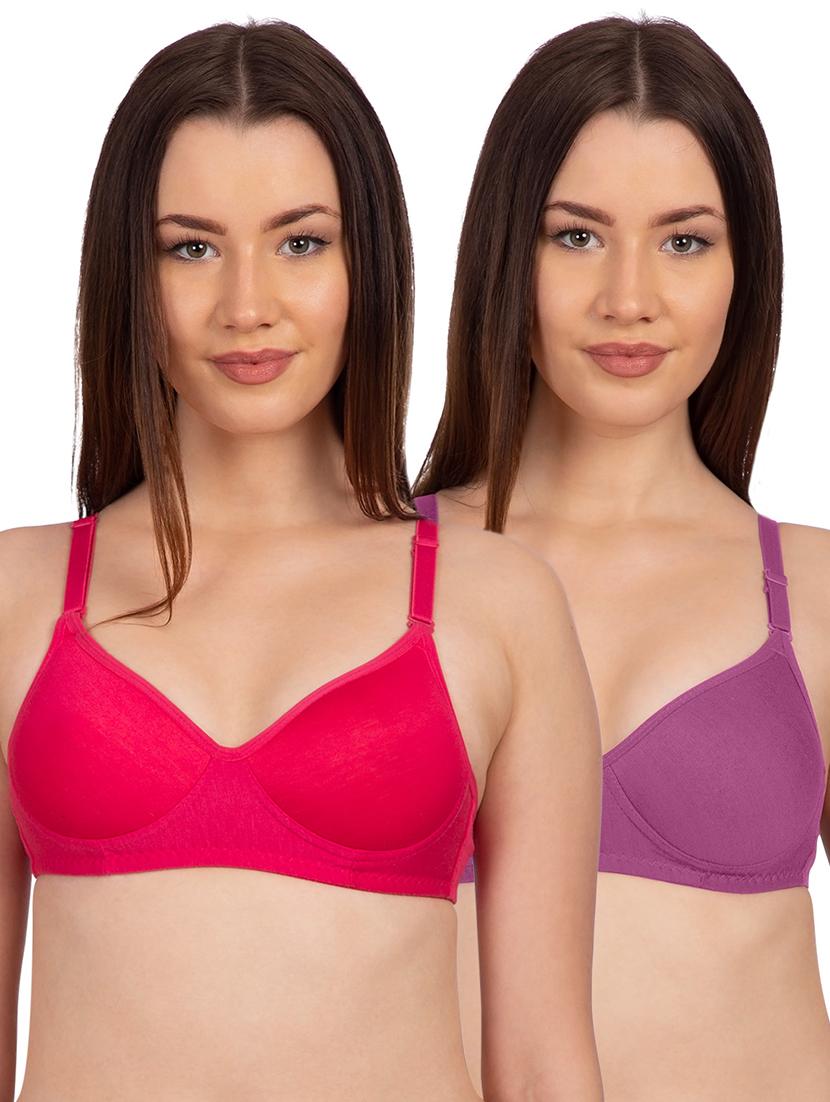 set of 2 solid t-shirt bras - 15904430 - Zoom Image - 1