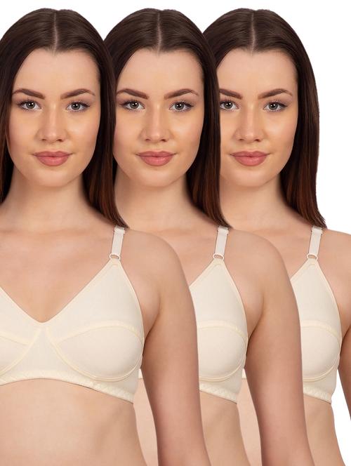 set of 3 solid t-shirt bras - 15904460 - Standard Image - 1