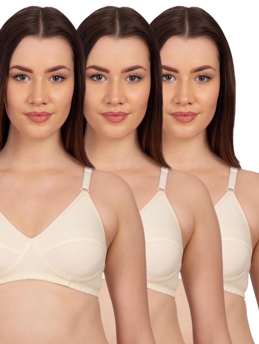 set of 3 solid t-shirt bras - 15904460 - Zoom Image - 1