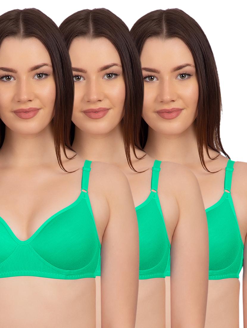 set of 3 lightly padded bras - 15904556 - Zoom Image - 1