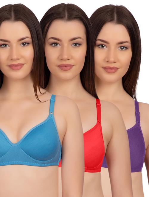 set of 3 lightly padded bras - 15904571 - Standard Image - 1
