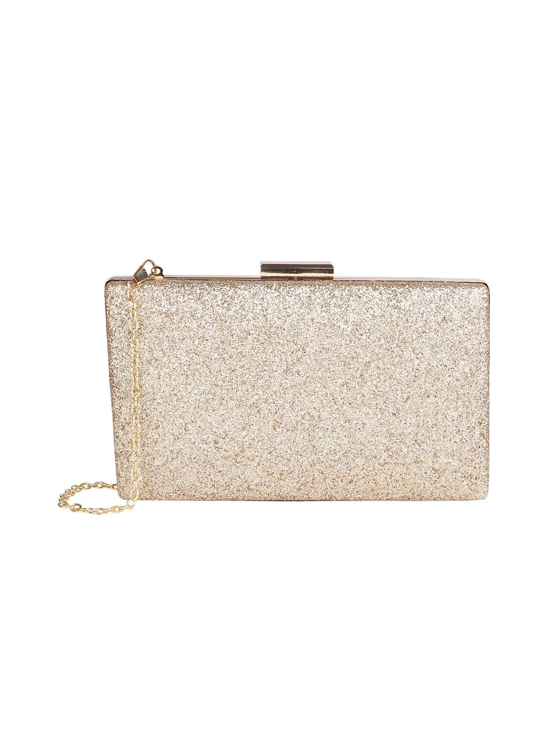 gold polyester regular clutch - 15904608 - Zoom Image - 1