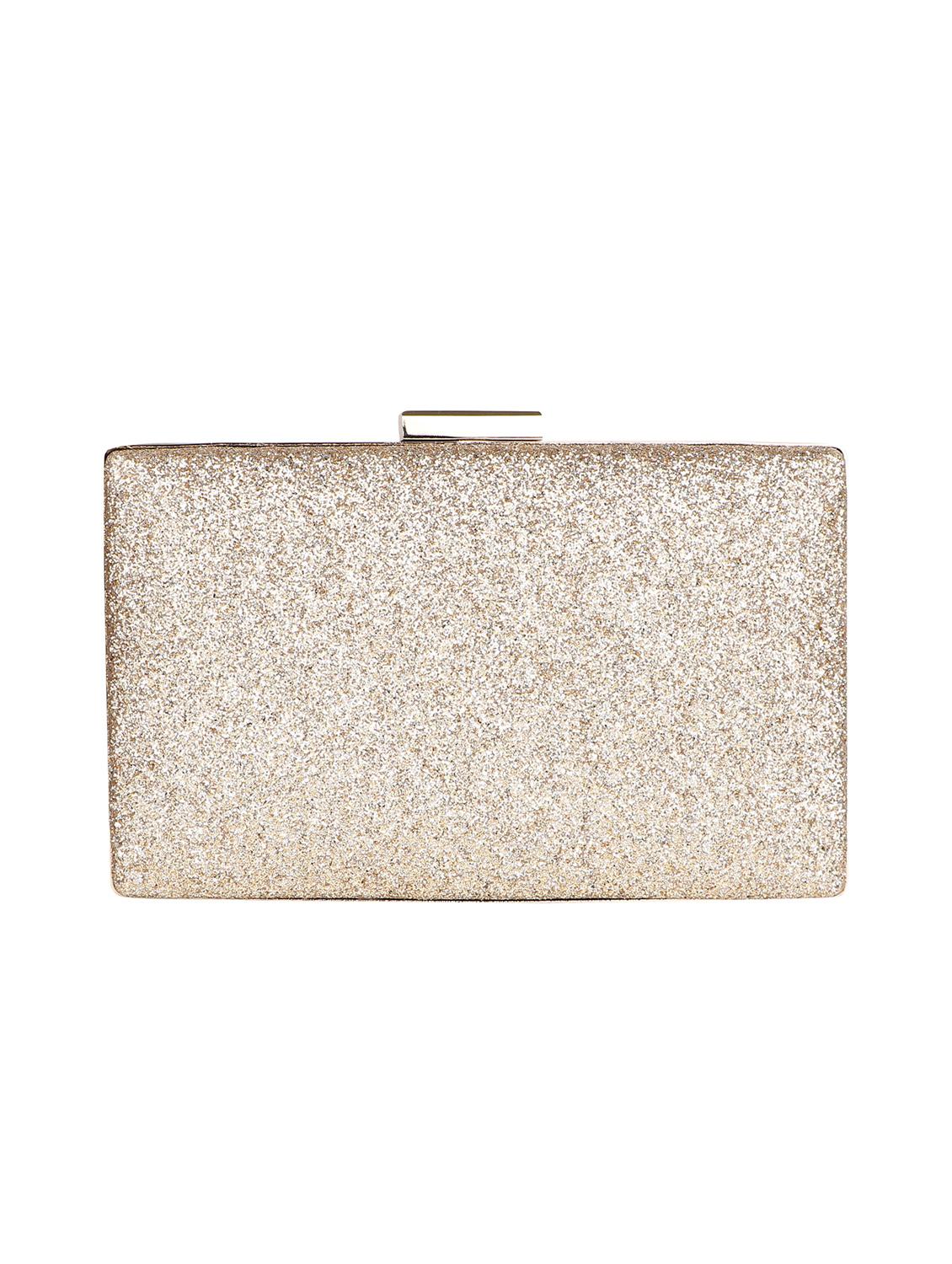 gold polyester regular clutch - 15904608 - Zoom Image - 2