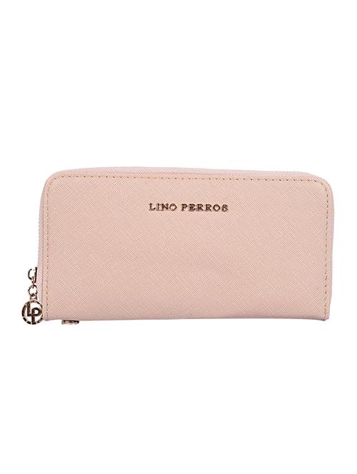 beige leatherette (pu) regular purse - 15905004 - Standard Image - 1