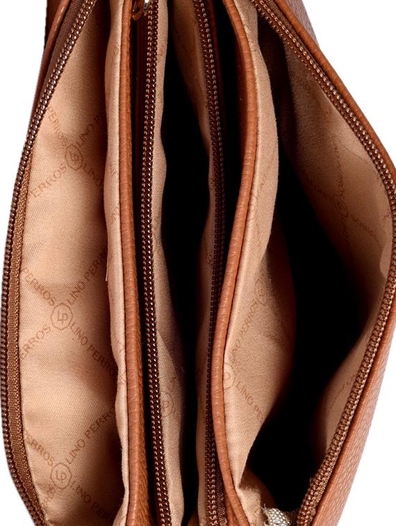tan leatherette (pu) regular sling bag - 15905385 - Zoom Image - 3
