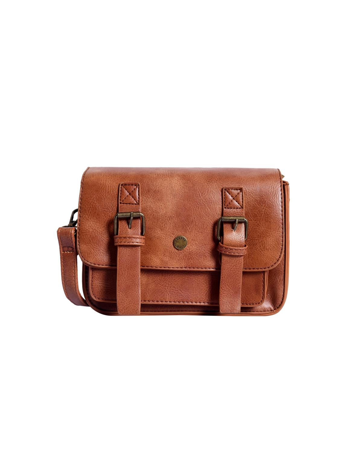 tan leatherette (pu) regular sling bag - 15905525 - Zoom Image - 1