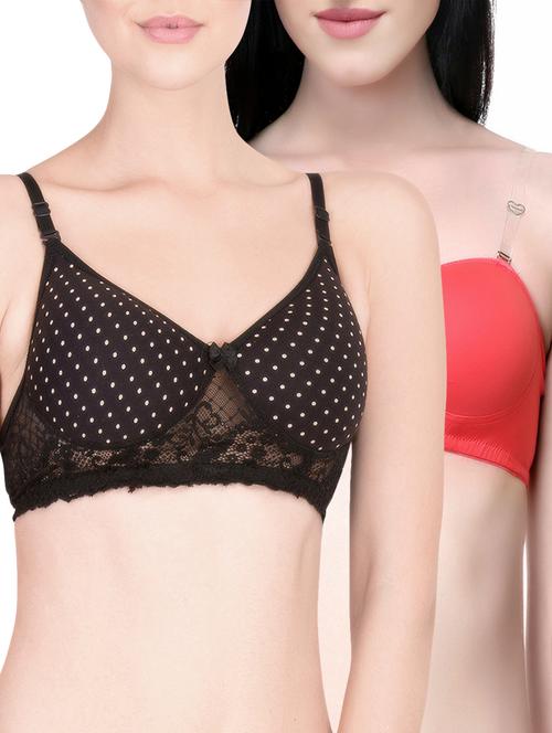 set of 2 detachable strapped bras - 15905646 - Standard Image - 1