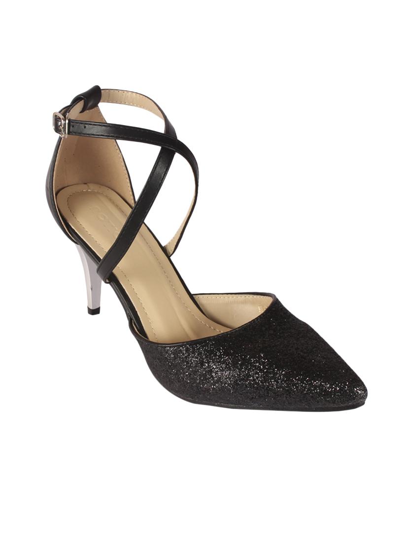 black ankle strap sandals - 15905804 - Zoom Image - 1
