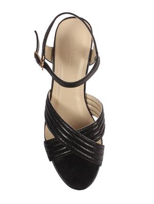 black back strap sandals - 15905806 - Standard Image - 4