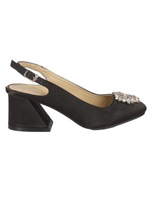 black back strap sandals - 15905836 - Standard Image - 2