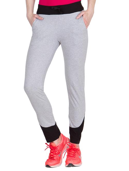 drawstring waist color block track pants - 15906602 - Standard Image - 1