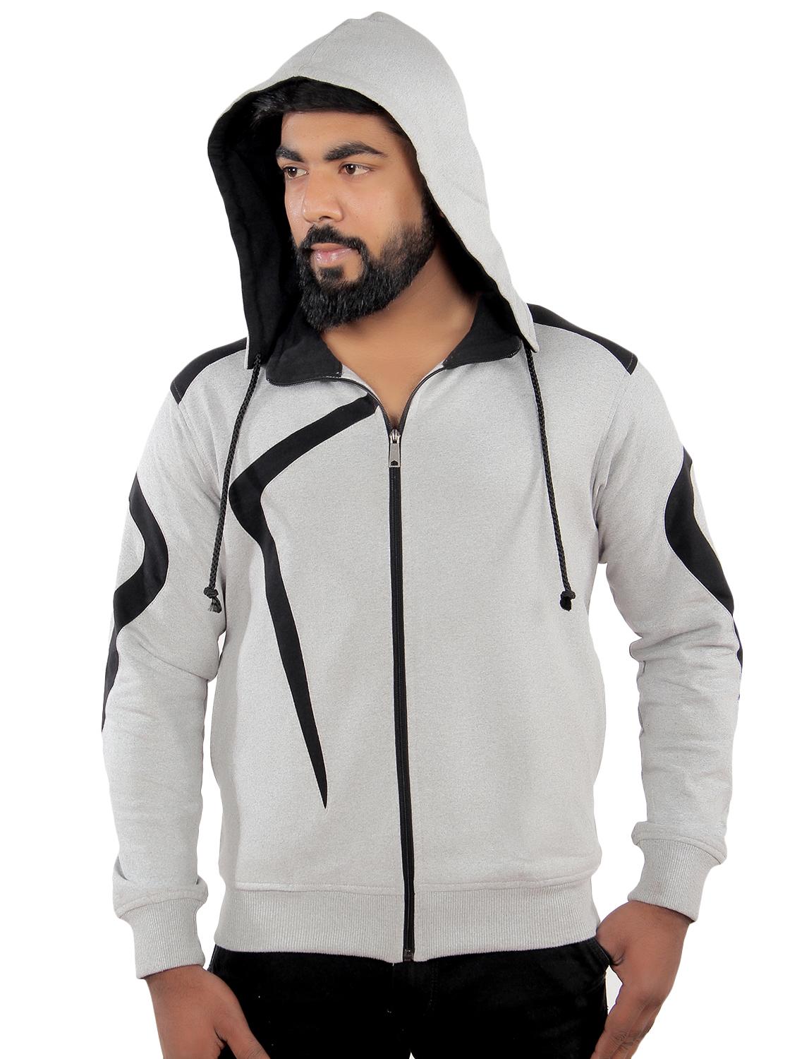 grey fleece sweatshirt - 15908333 - Zoom Image - 1