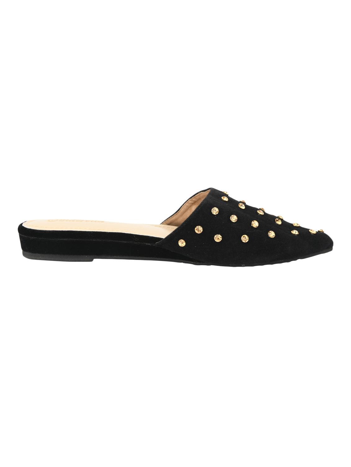 black slip on mules - 15908558 - Zoom Image - 2