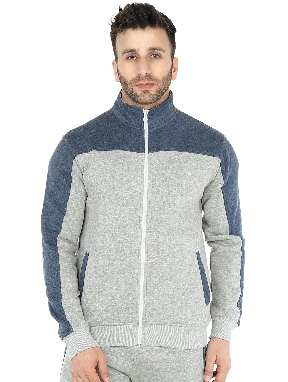 grey cotton sweatshirt - 15908772 - Zoom Image - 1