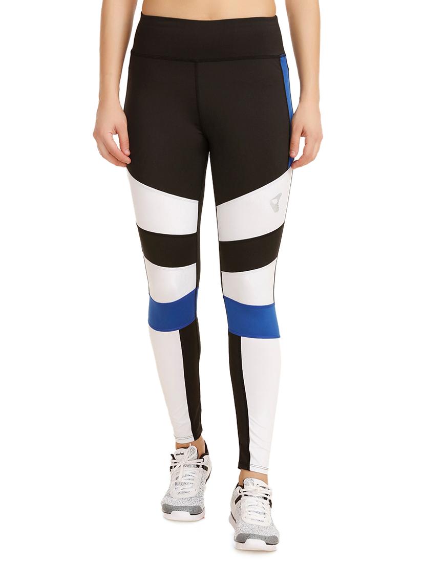 high waist color block track pant - 15908935 - Zoom Image - 1