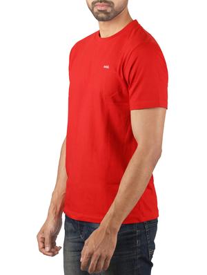 red cotton back print tshirt - 15908983 - Standard Image - 2