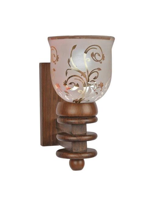 lakshya decorative colorful sconce glass wall lamp light with designer fitting dx30 - 15910368 - Standard Image - 1