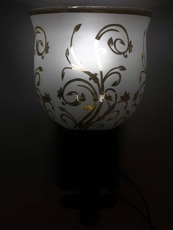 lakshya decorative colorful sconce glass wall lamp light with designer fitting dx30 - 15910368 - Zoom Image - 3