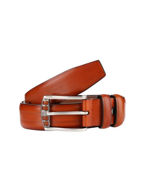 tan leather belt - 15912060 - Standard Image - 1