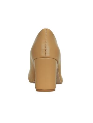 brown slip on pumps - 15912092 - Standard Image - 3