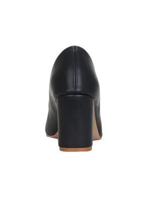 black slip on pumps - 15912093 - Standard Image - 3