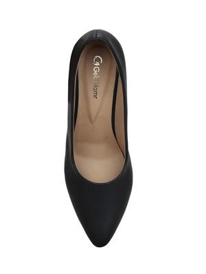 black slip on pumps - 15912093 - Standard Image - 4
