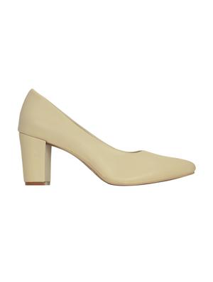 beige slip on pumps - 15912094 - Standard Image - 2