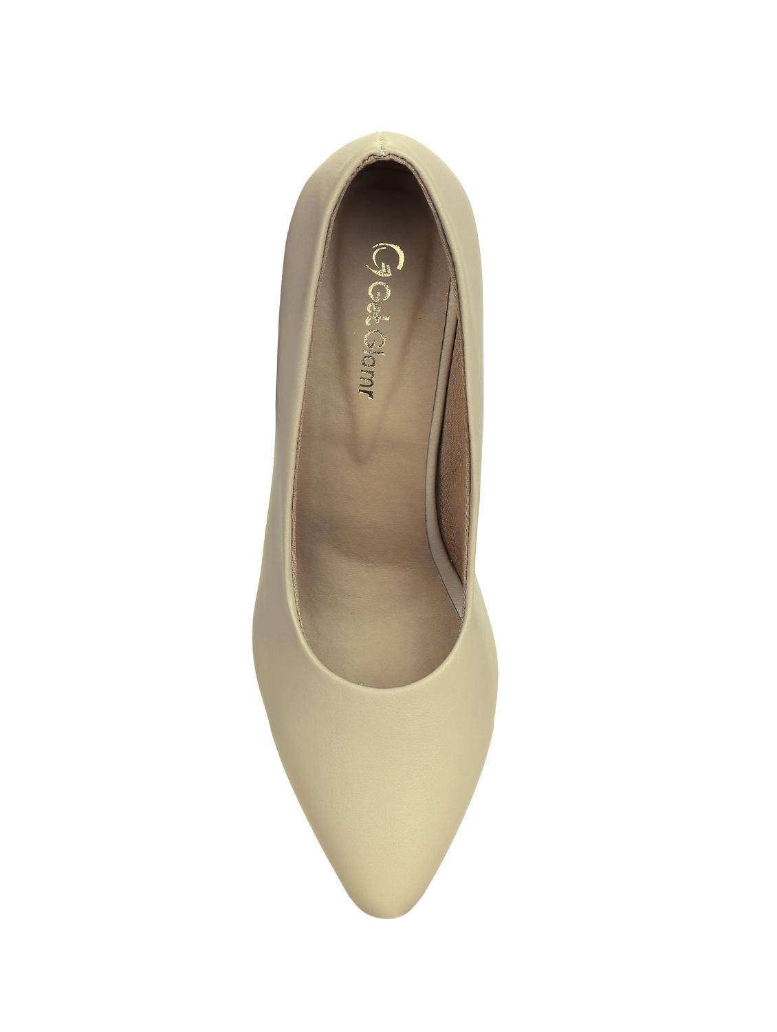 beige slip on pumps - 15912094 - Zoom Image - 4