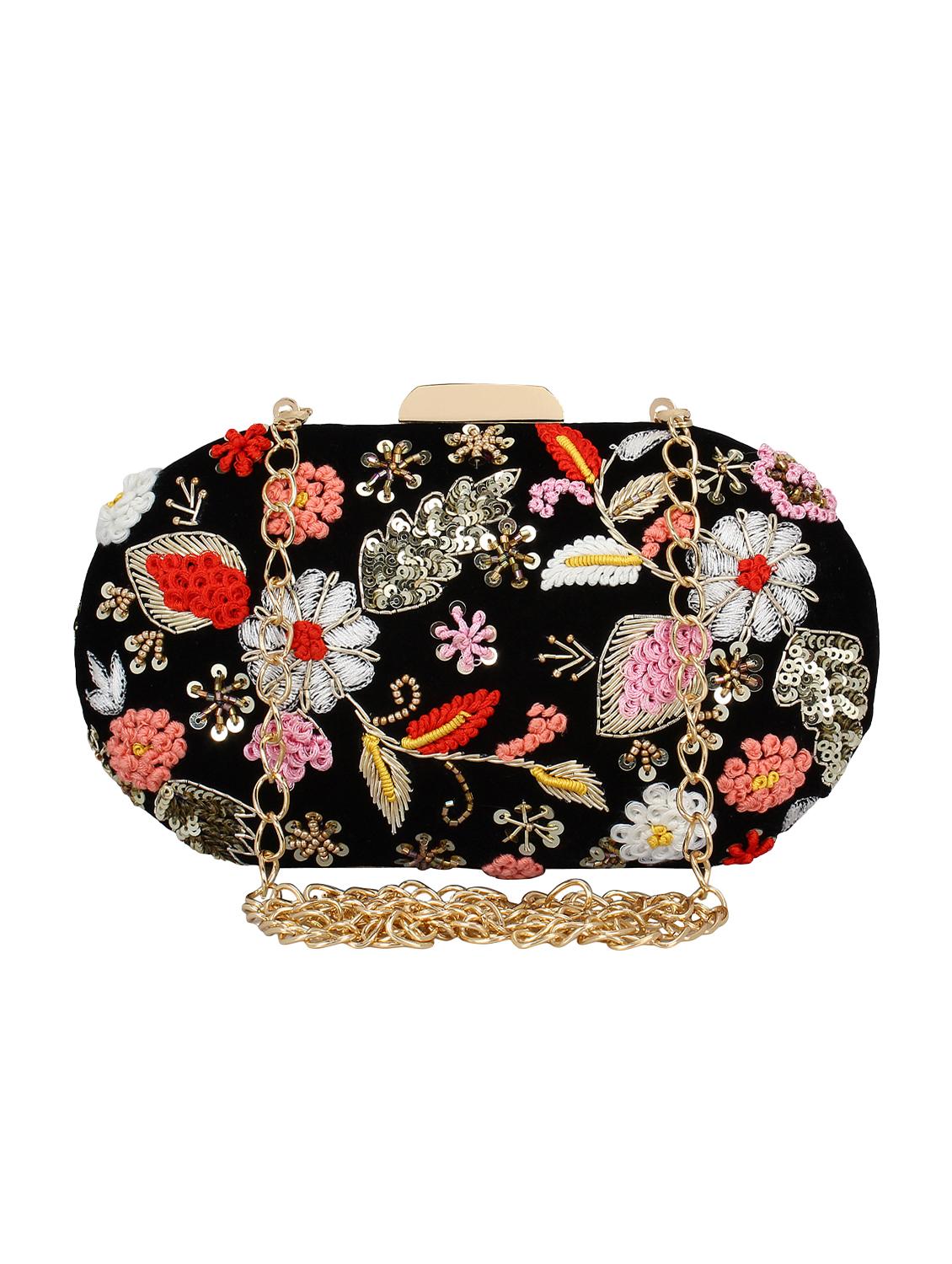 black metal ethnic clutch - 15912353 - Zoom Image - 1