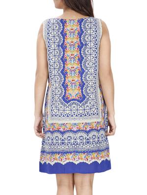 embellished a-line dress - 15912991 - Standard Image - 3
