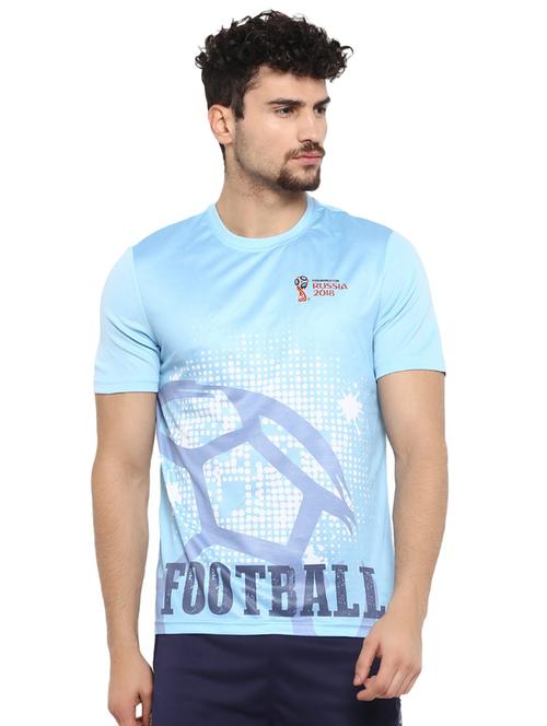 blue polyester tshirt - 15913109 - Standard Image - 1