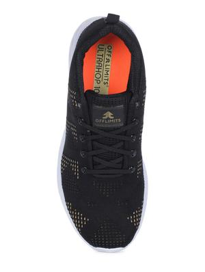 black fabric sport shoes - 15913780 - Standard Image - 4