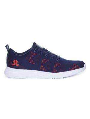 navy fabric sport shoes - 15913781 - Standard Image - 2