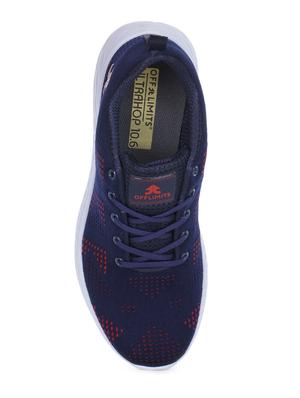 navy fabric sport shoes - 15913781 - Standard Image - 4