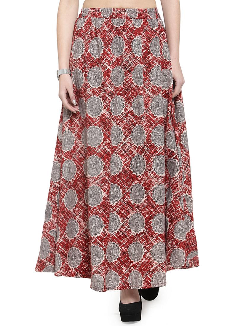 mid waist long skirt - 15914543 - Zoom Image - 1