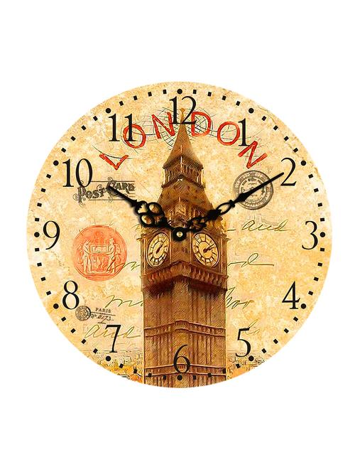 london vintage wooden wall clock(29cm x 29cm x 3cm) - 15914722 - Standard Image - 1
