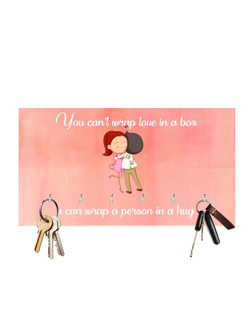 wrap a person in a hug wooden key holder(26cmx16cmx4cm) - 15915523 - Standard Image - 1