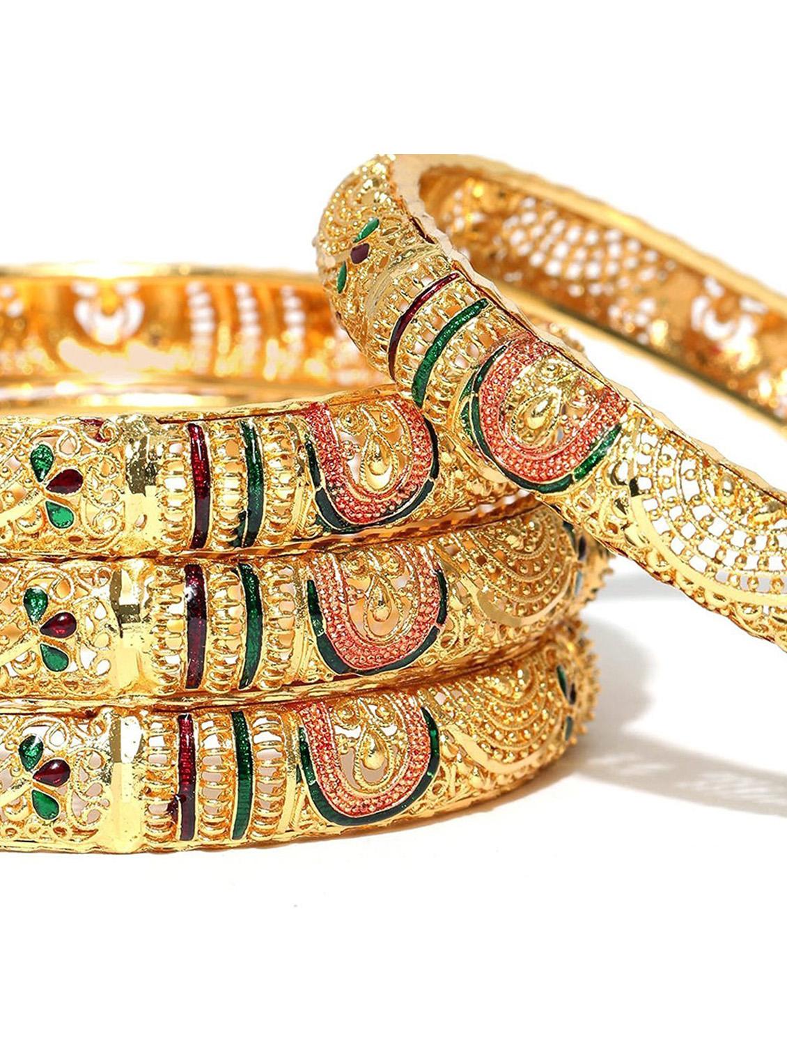 multi colored metal bangle - 15915918 - Zoom Image - 4