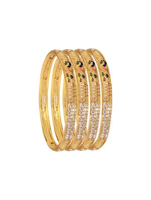 multi colored metal bangle - 15915948 - Standard Image - 2