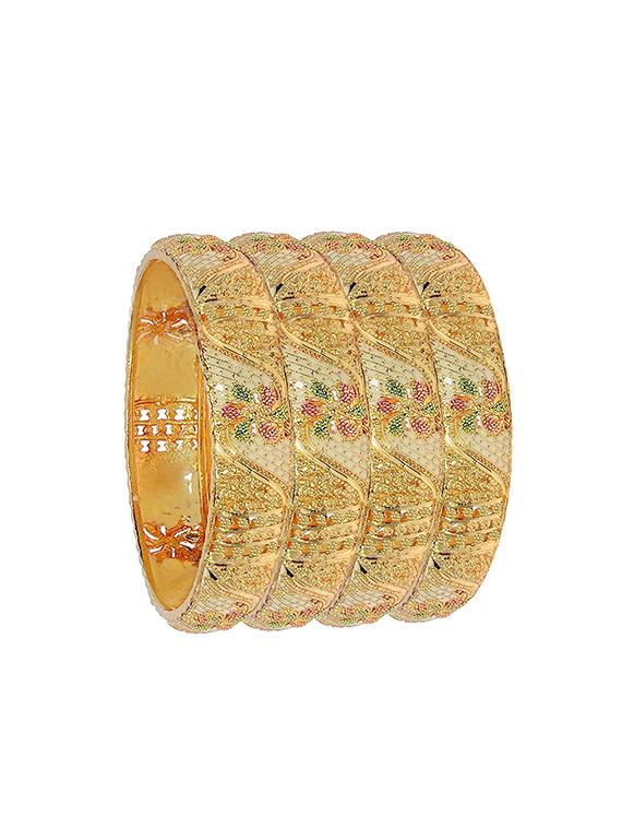multi colored metal bangle - 15915955 - Zoom Image - 2